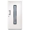 Vchodové dveře bílé 108 x 208 cm PVC 3157078