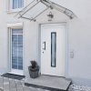 Vchodové dveře bílé 108 x 208 cm PVC 3157078