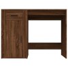 Psací stůl hnědý dub 100 x 49 x 75 cm kompozitní dřevo 816791