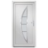 Vchodové dveře bílé 98 x 208 cm PVC 3187870