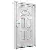 Vchodové dveře bílé 110 x 210 cm PVC 3187914