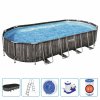 Bestway Bazén s příslušenstvím oválný 7,32 x 3,66 x 1,22 m 3202689