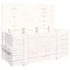 Úložný box bílý 91 x 40,5 x 42 cm masivní borové dřevo 824999