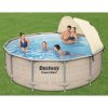 Bestway Bazén Power Steel s příslušenstvím a stříškou 396 x 107 cm 3202571