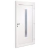 Vchodové dveře bílé 108 x 208 cm PVC 3157083