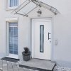 Vchodové dveře bílé 108 x 208 cm PVC 3157083