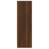 Koupelnová skříňka hnědý dub 30 x 30 x 95 cm kompozitní dřevo 815554