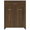 Koupelnová skříňka hnědý dub 60 x 33 x 80 cm kompozitní dřevo 815665