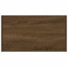 Koupelnová skříňka hnědý dub 60 x 33 x 80 cm kompozitní dřevo 815665