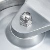 Tvarovací stroj na hamburgery 500 voskových papírů hliník 13 cm 50996