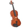 Housle kompletní set se smyčcem a podbradníkem tmavé dřevo 4/4 70142