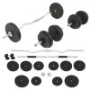 Sada činek barbell a dumbbell, 30 kg 91400