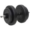 Sada obouruční a jednoručních činek se závažím 60 kg 3145025