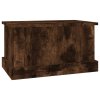 Úložný box kouřový dub 50 x 30 x 28 cm kompozitní dřevo 816501