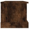 Úložný box kouřový dub 50 x 30 x 28 cm kompozitní dřevo 816501