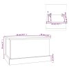 Úložný regál dub sonoma 50 x 30 x 28 cm kompozitní dřevo 816499