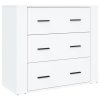 Skříň highboard bílá kompozitní dřevo 3185391