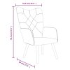 Relaxační křeslo se stoličkou patchwork textil 328196
