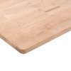 Policová deska 60 x 20 x 1,5 cm masivní dubové dřevo bez úprav 342921