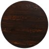 Bistro stůl MDF a ocel kulatý 80 x 75 cm 245610