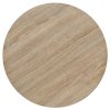 Bistro stůl MDF a ocel kulatý 60 x 75 cm 245612