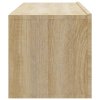 Nástěnné TV skříňky 2 ks dub sonoma 100x30x30 cm 804547
