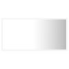 LED koupelnové zrcadlo bílé 80 x 8,5 x 37 cm akrylové 804924