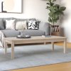 Konferenční stolek 110 x 50 x 30 cm masivní borové dřevo 814234