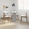 Bistro stolek šedý sonoma 60 x 60 x 75 cm kompozitní dřevo 815103
