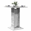 Bistro stolek šedý sonoma 60 x 60 x 75 cm kompozitní dřevo 815103