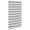 Roleta den a noc / Zebra / Twinroll 80x175 cm šedá 240203