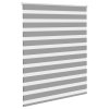 Roleta den a noc / Zebra / Twinroll 120x175 cm šedá 240215