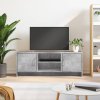TV skříňka betonově šedá 102x30x37,5 cm kompozitní dřevo 823257