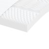 Válenda s přistýlkou a matracemi černá 90 x 190 cm textil 3196846