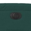 Elektrické polohovací křeslo tmavě zelené textil 3204962