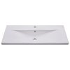 Zabudované umyvadlo 101 x 39,5 x 18,5 cm keramika bílé 145064