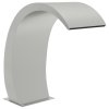 Bazénová fontána s LED 22 x 60 x 70 cm nerezová ocel 304 148881