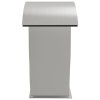 Bazénová fontána s LED 22 x 60 x 70 cm nerezová ocel 304 148881