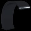 Bazénová fontána s LED 22 x 60 x 70 cm nerezová ocel 304 148881