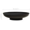 Přenosné ohniště 80 cm ocel 313344