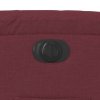 Elektrické polohovací křeslo vínové textil 3204959
