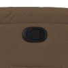 Zvedací polohovací křeslo hnědé textil 3204984