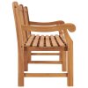 Zahradní lavice 228 cm masivní teakové dřevo 316640