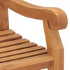 Zahradní lavice 228 cm masivní teakové dřevo 316640