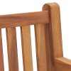 Zahradní lavice 228 cm masivní teakové dřevo 316640