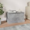 Úložný regál betonově šedý 50 x 30 x 28 cm kompozitní dřevo 816500