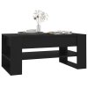 Konferenční stolek černý 102 x 55 x 45 cm kompozitní dřevo 810900