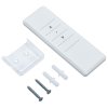 Automatická zatahovací markýza se sloupky 3,5 x 2,5 m modrobílá 3069926