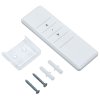 Automatická zatahovací markýza se sloupky 4,5 x 3,5 m žlutobílá 3070048