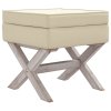 Stolička s úložným prostorem 45 x 45 x 49 cm len 344515